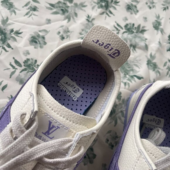 Onitsuka Tiger Mexico 66 White Purple Sneakers - Picture 4 of 6